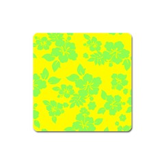 Bright Hawaiian Square Magnet by AlohaStore