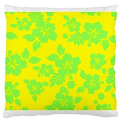 Bright Hawaiian Large Cushion Case (one Side) by AlohaStore