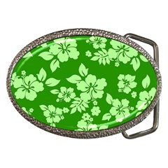 Green Hawaiian Belt Buckles by AlohaStore