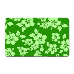 Green Hawaiian Magnet (rectangular) by AlohaStore