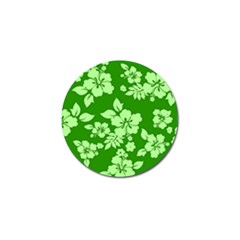 Green Hawaiian Golf Ball Marker (4 Pack) by AlohaStore