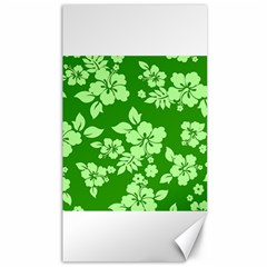 Green Hawaiian Canvas 40  X 72  