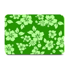 Green Hawaiian Plate Mats