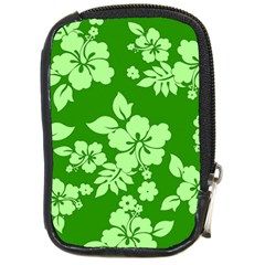 Green Hawaiian Compact Camera Cases by AlohaStore