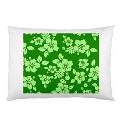 Green Hawaiian Pillow Case (two Sides)