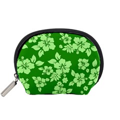 Green Hawaiian Accessory Pouches (small)  by AlohaStore