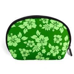 Green Hawaiian Accessory Pouches (large)  by AlohaStore