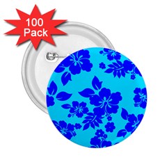 Hawaiian Ocean 2 25  Buttons (100 Pack)  by AlohaStore