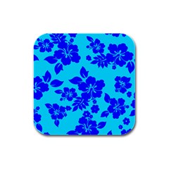 Hawaiian Ocean Rubber Square Coaster (4 Pack)  by AlohaStore