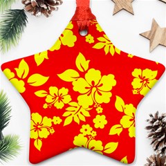 Hawaiian Sunshine Ornament (star)  by AlohaStore