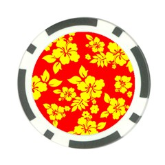 Hawaiian Sunshine Poker Chip Card Guards by AlohaStore