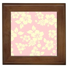 Pastel Hawaiian Framed Tiles