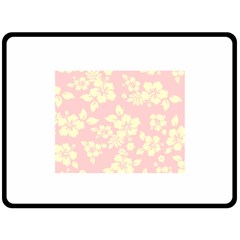 Pastel Hawaiian Fleece Blanket (large) 