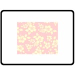 Pastel Hawaiian Fleece Blanket (Large)  80 x60  Blanket Front