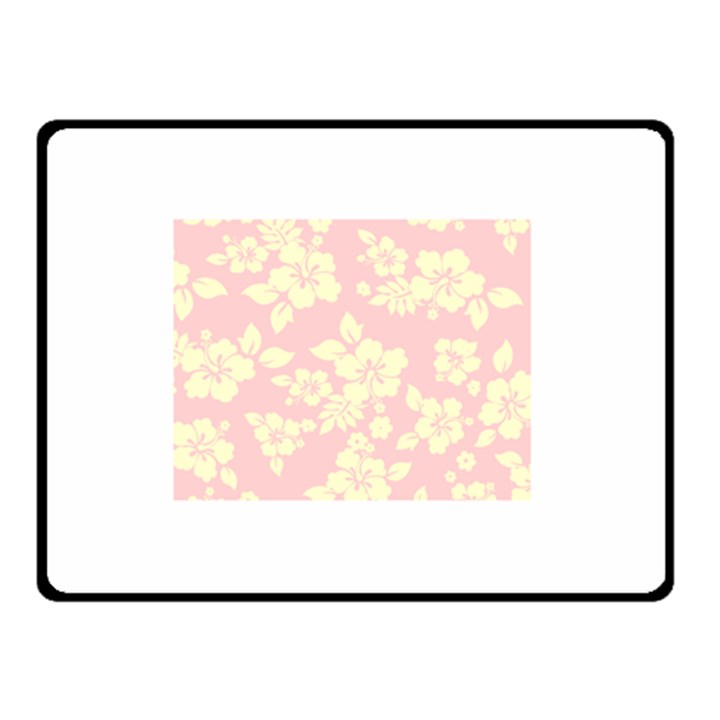 Pastel Hawaiian Double Sided Fleece Blanket (Small) 