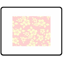 Pastel Hawaiian Double Sided Fleece Blanket (medium)  by AlohaStore