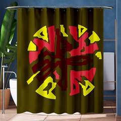 Abstract Design Shower Curtain 60  X 72  (medium) 