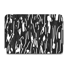 Black And White Elegant Pattern Plate Mats