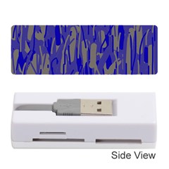 Plue Decorative Pattern  Memory Card Reader (stick) 