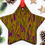 Decorative pattern  Star Ornament (Two Sides)  Back