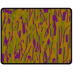 Decorative Pattern  Double Sided Fleece Blanket (medium) 