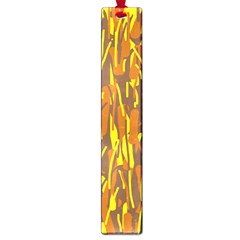 Yellow Pattern Large Book Marks by Valentinaart