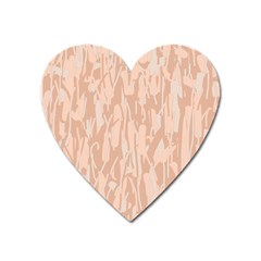 Pink Pattern Heart Magnet by Valentinaart