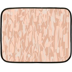 Pink Pattern Fleece Blanket (mini) by Valentinaart