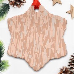 Pink Pattern Ornament (snowflake) 