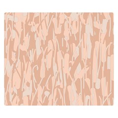 Pink Pattern Double Sided Flano Blanket (small) 