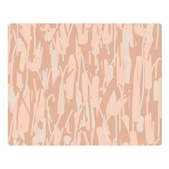 Pink Pattern Double Sided Flano Blanket (large) 