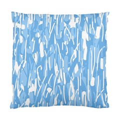 Blue Pattern Standard Cushion Case (one Side) by Valentinaart