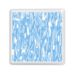 Blue Pattern Memory Card Reader (square) 