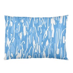 Blue Pattern Pillow Case (two Sides)