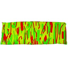 Green And Red Pattern Body Pillow Case (dakimakura)