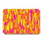 Pink and yellow pattern Plate Mats 18 x12  Plate Mat