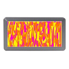 Pink And Yellow Pattern Memory Card Reader (mini)