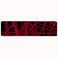 Black And Red Pattern Large Bar Mats