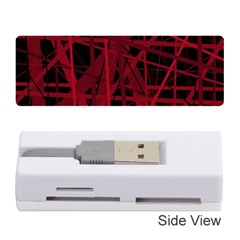 Black And Red Pattern Memory Card Reader (stick) 