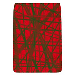 Red Pattern Flap Covers (l)  by Valentinaart