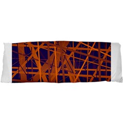 Blue and orange pattern Samsung S3350 Hardshell Case