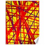 Yellow and orange pattern Canvas 12  x 16   11.86 x15.41  Canvas - 1