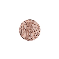 Brown Pattern 1  Mini Buttons by Valentinaart