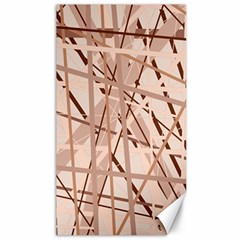 Brown Pattern Canvas 40  X 72  