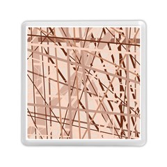 Brown Pattern Memory Card Reader (square) 