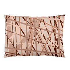 Brown Pattern Pillow Case (two Sides)