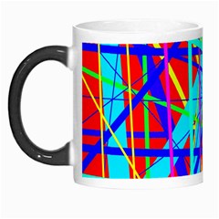 Colorful Pattern Morph Mugs by Valentinaart