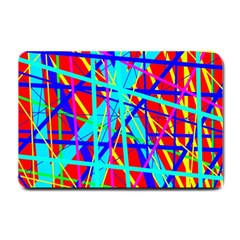 Colorful Pattern Small Doormat  by Valentinaart