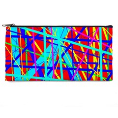 Colorful Pattern Pencil Cases by Valentinaart