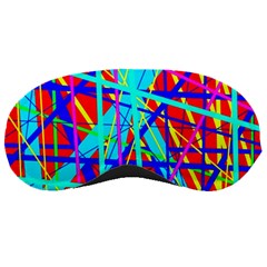 Colorful Pattern Sleeping Masks by Valentinaart